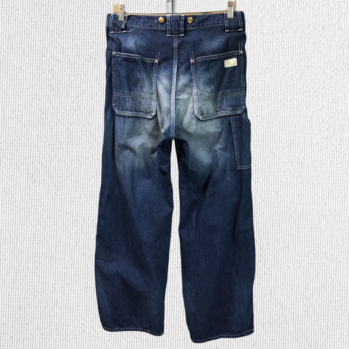 Johnbull Vintage Attick John Bull Monkey Pants Denim Jeans Size US 30 / EU 46 - 2 Thumbnail