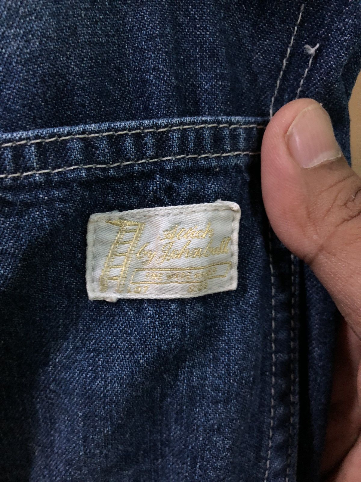 Johnbull Vintage Attick John Bull Monkey Pants Denim Jeans Size US 30 / EU 46 - 7 Thumbnail