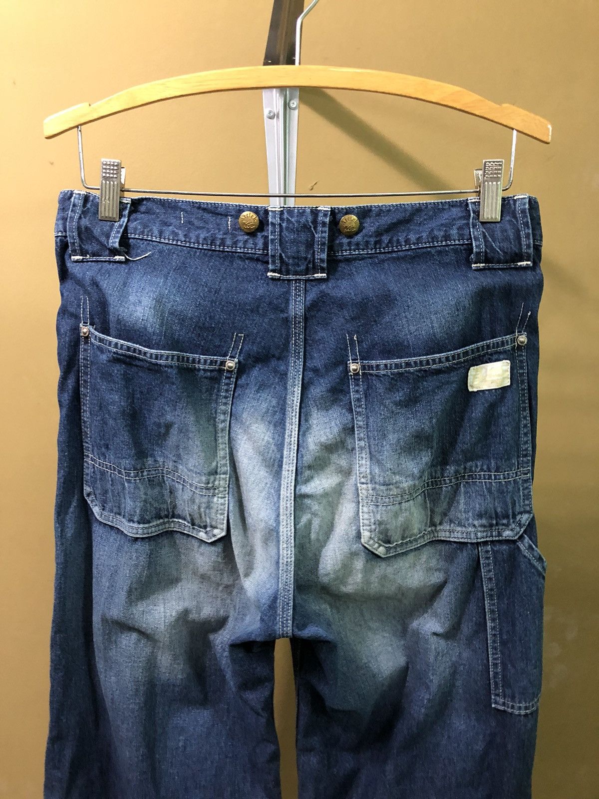 Johnbull Vintage Attick John Bull Monkey Pants Denim Jeans Size US 30 / EU 46 - 8 Thumbnail