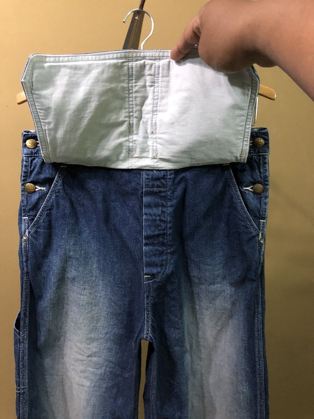 Johnbull Vintage Attick John Bull Monkey Pants Denim Jeans Size US 30 / EU 46 - 5 Thumbnail