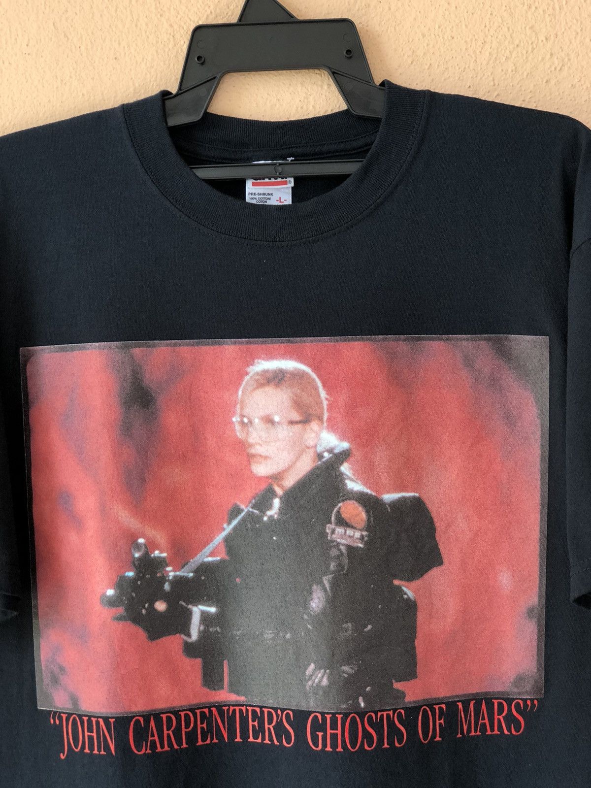Bounty Hunter Vintage JOHN CARPENTERS Ghost Of Mars Movie Tee Size US L / EU 52-54 / 3 - 2 Thumbnail