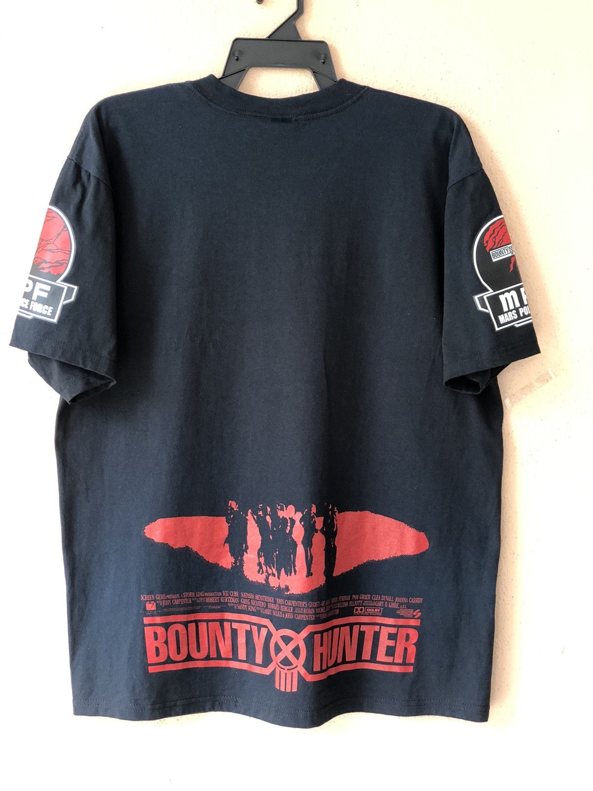 Bounty Hunter Vintage JOHN CARPENTERS Ghost Of Mars Movie Tee Size US L / EU 52-54 / 3 - 7 Thumbnail