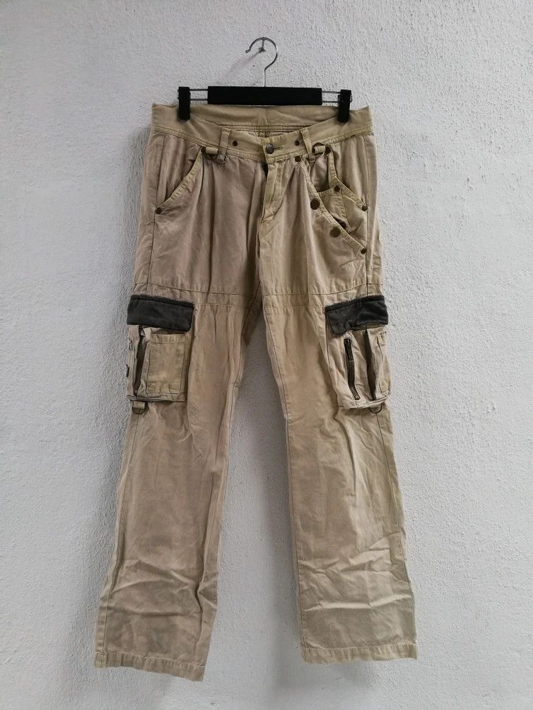 image of If Six Was Nine x Le Grande Bleu L G B Flared Beauty & Youth Sun Faded Pant 31X33 in Cream