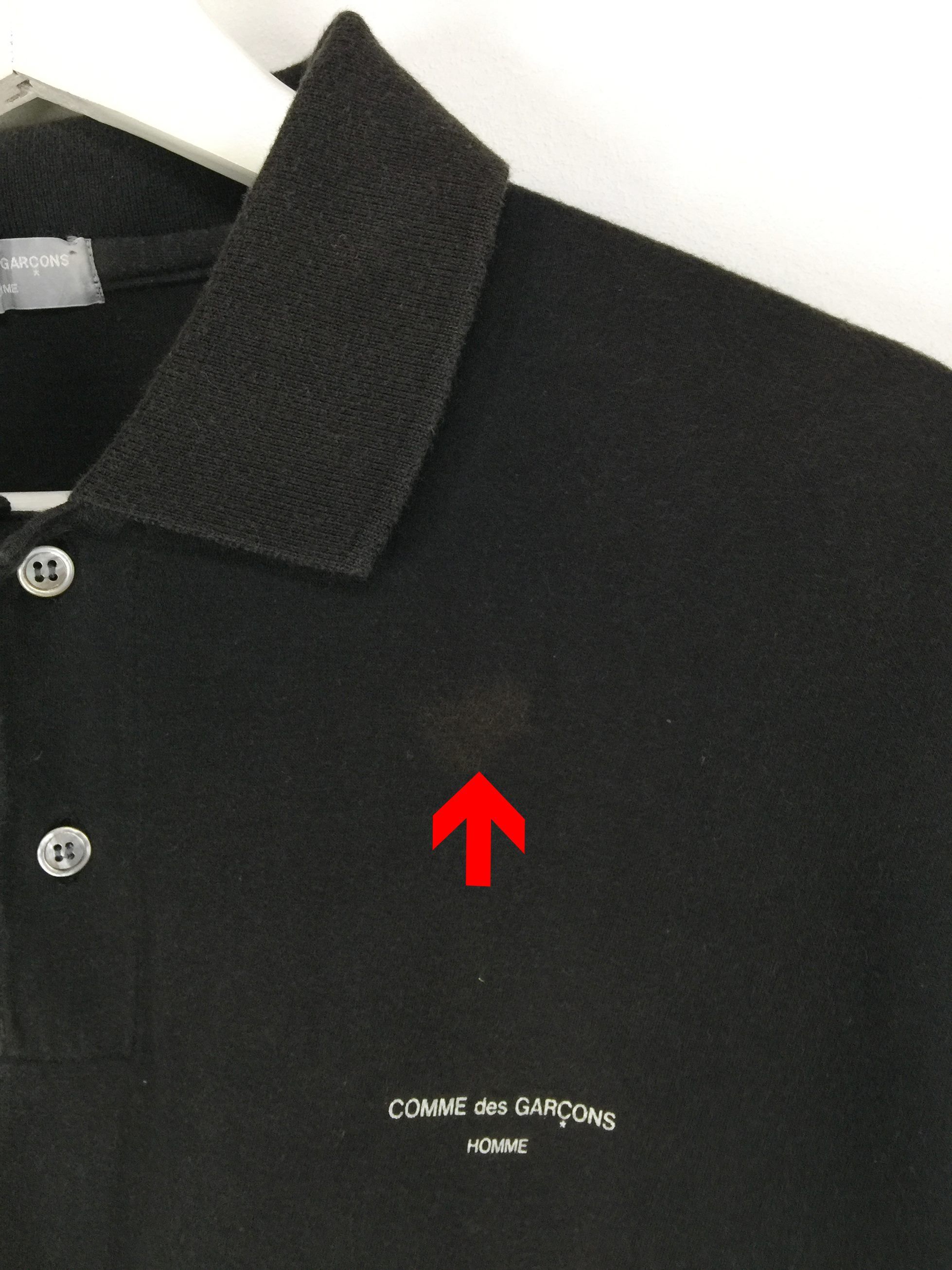 Comme des Garcons Homme × Comme des Garcons Homme Plus Rare Comme des garcons homme logo vintage staff polo Size US M / EU 48-50 / 2 - 4 Thumbnail