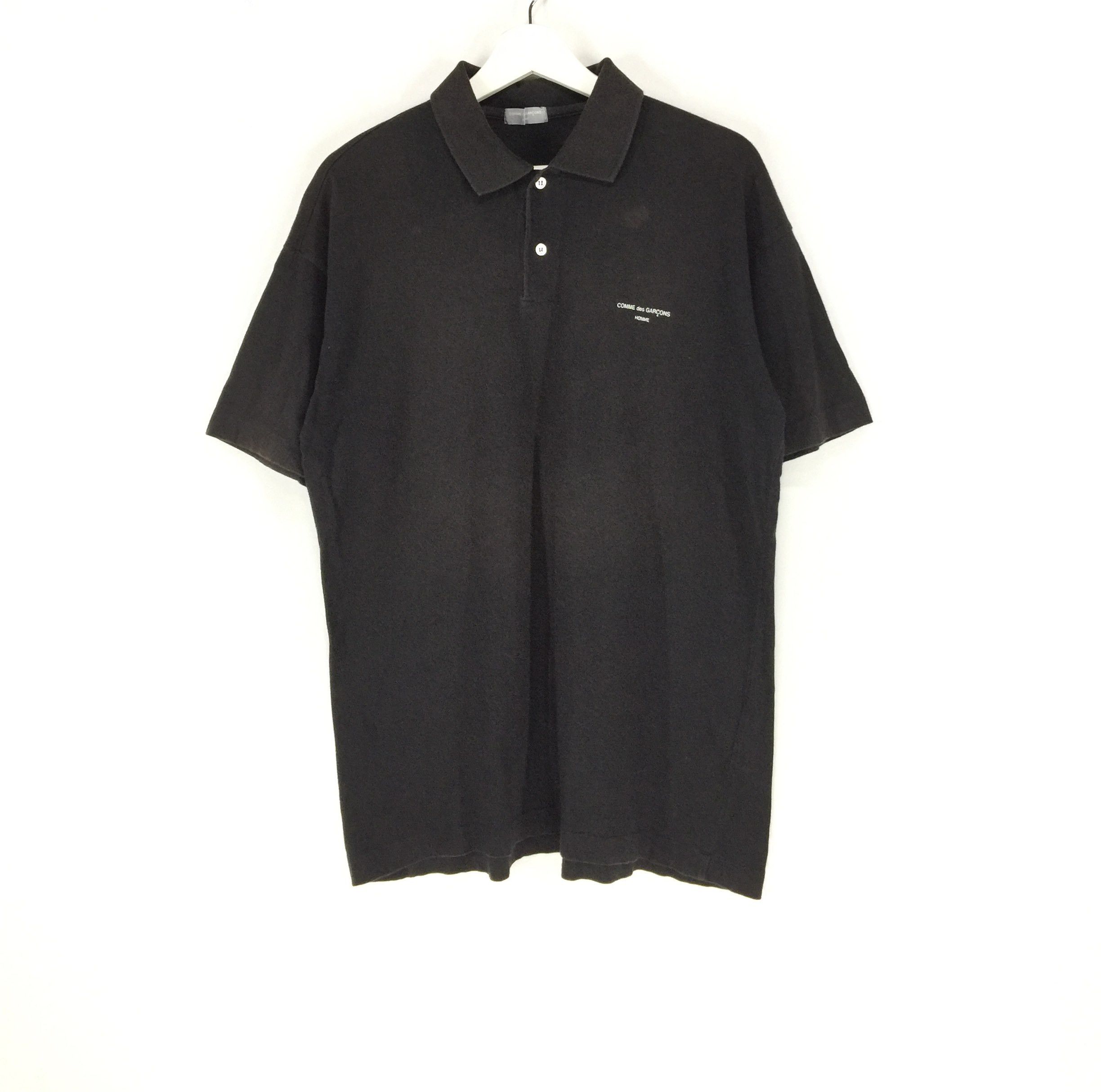 Comme des Garcons Homme × Comme des Garcons Homme Plus Rare Comme des garcons homme logo vintage staff polo Size US M / EU 48-50 / 2 - 1 Thumbnail