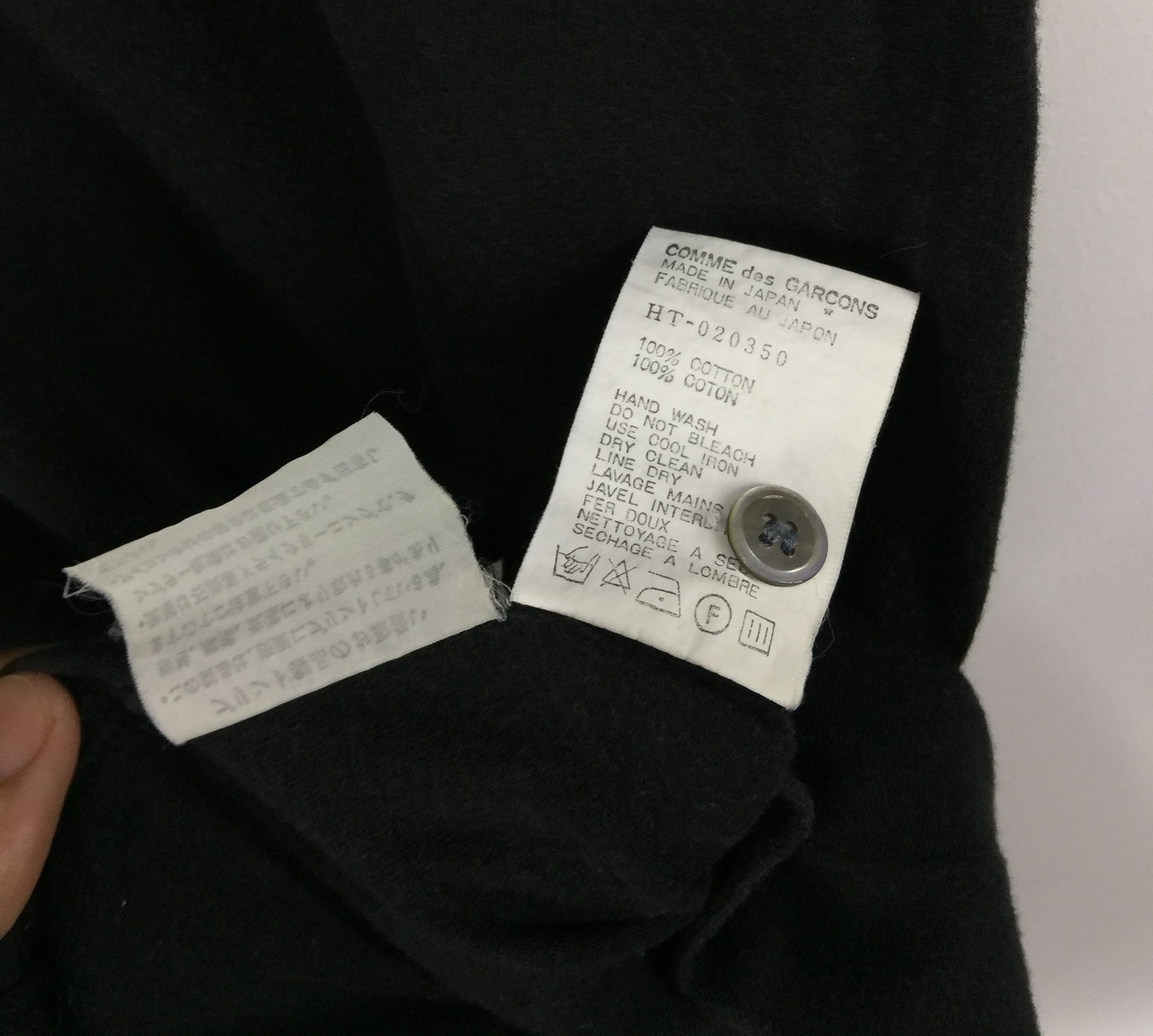Comme des Garcons Homme × Comme des Garcons Homme Plus Rare Comme des garcons homme logo vintage staff polo Size US M / EU 48-50 / 2 - 6 Thumbnail