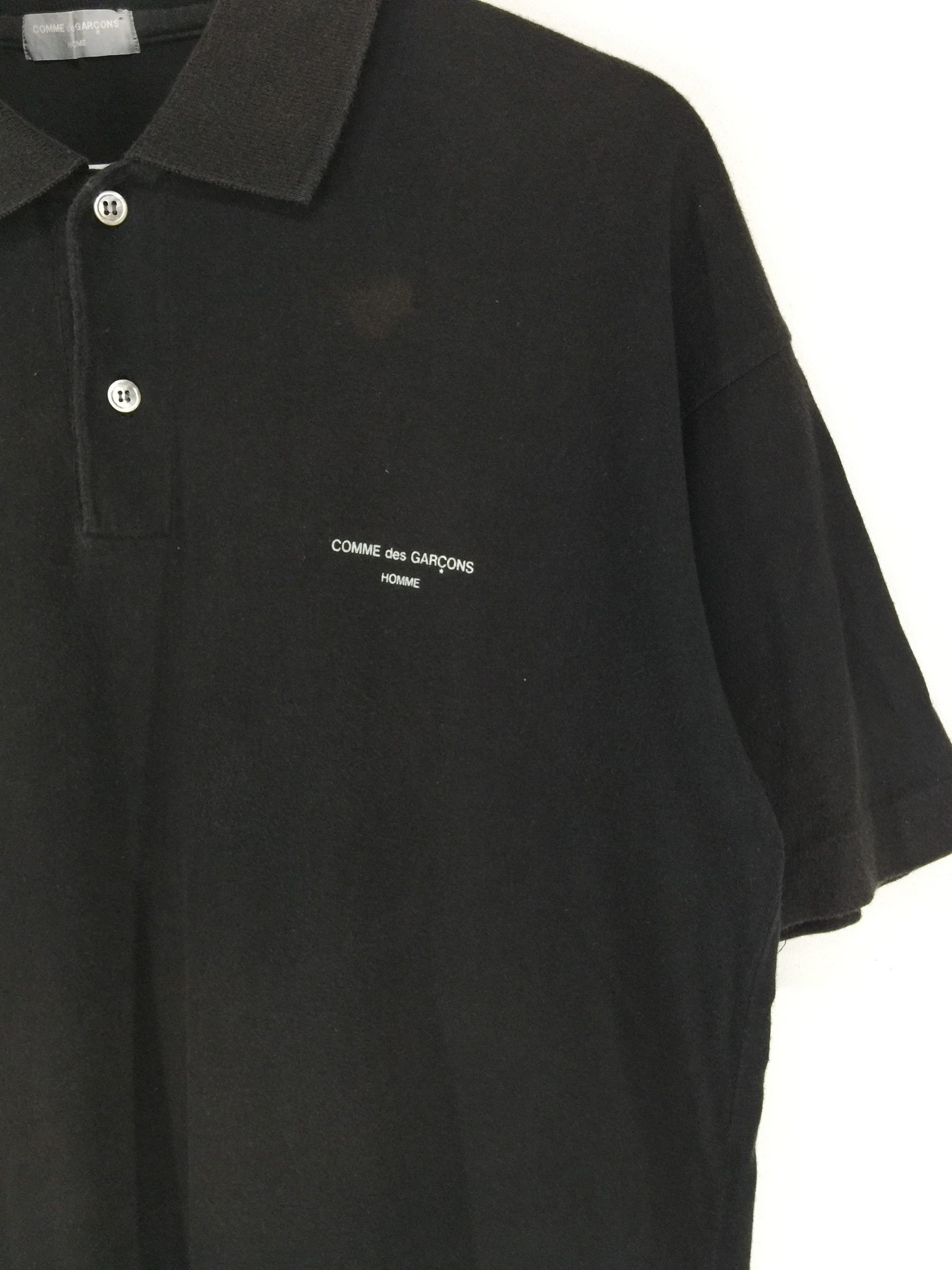 Comme des Garcons Homme × Comme des Garcons Homme Plus Rare Comme des garcons homme logo vintage staff polo Size US M / EU 48-50 / 2 - 3 Thumbnail