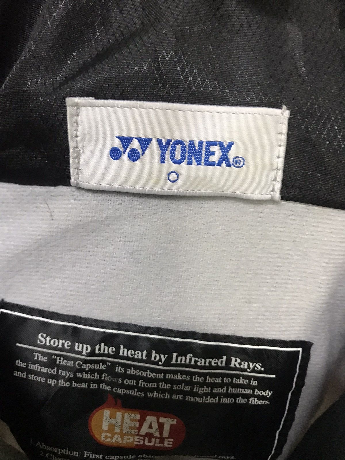 Japanese Brand × Vintage Vintage yonex zipper jacket hidden hoodie Size US L / EU 52-54 / 3 - 3 Thumbnail