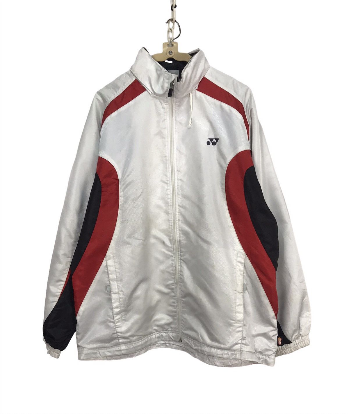 Japanese Brand × Vintage Vintage yonex zipper jacket hidden hoodie Size US L / EU 52-54 / 3 - 1 Thumbnail