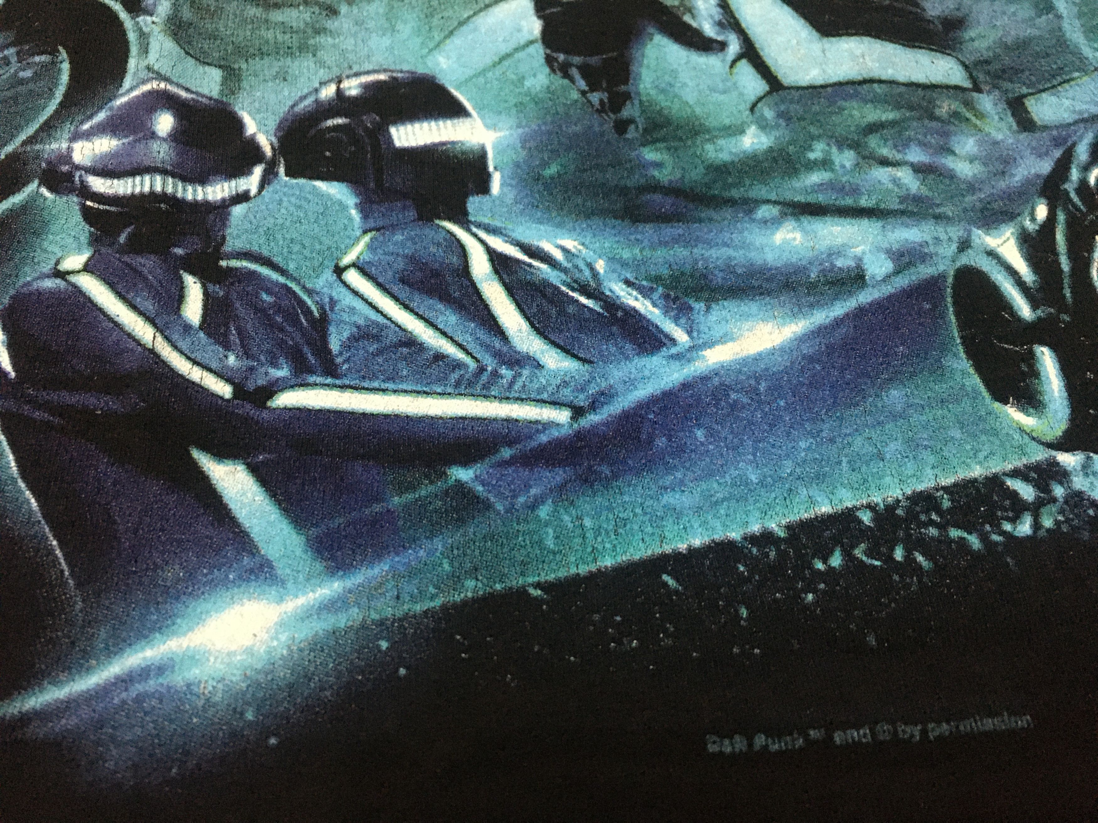 Disney × Vintage 🔥 Rare Daft Punk Tron Legacy Shirt Size US M / EU 48-50 / 2 - 3 Thumbnail