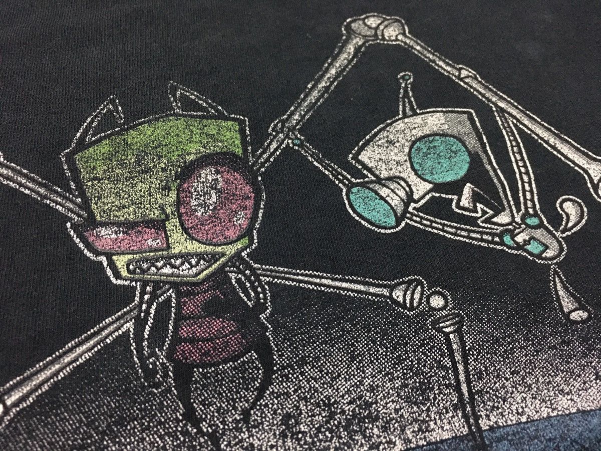 Cartoon Network × Vintage Vintage Invader Zim Shirt 2000s Nickelodeon Size US XL / EU 56 / 4 - 4 Thumbnail