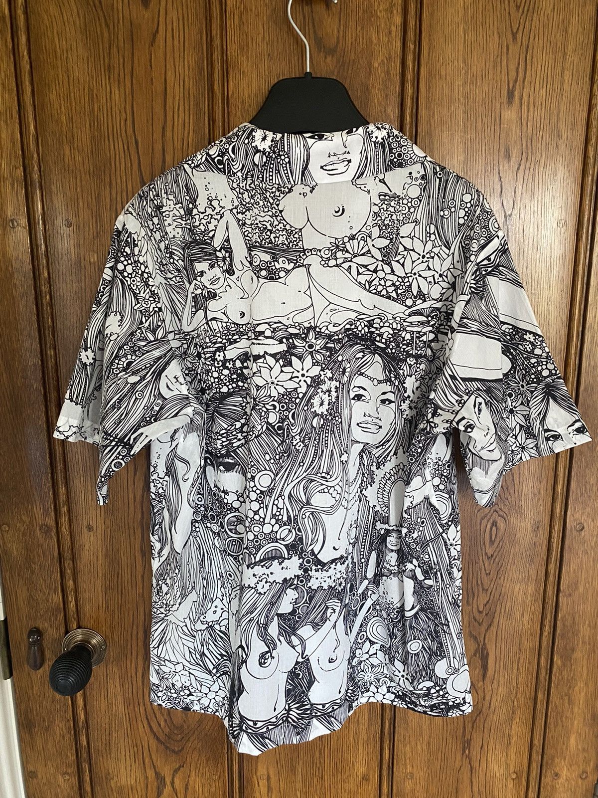 Amiri $990 🤑 Amiri nude line girl short sleeve white shirt BNWT Size US S / EU 44-46 / 1 - 17 Thumbnail