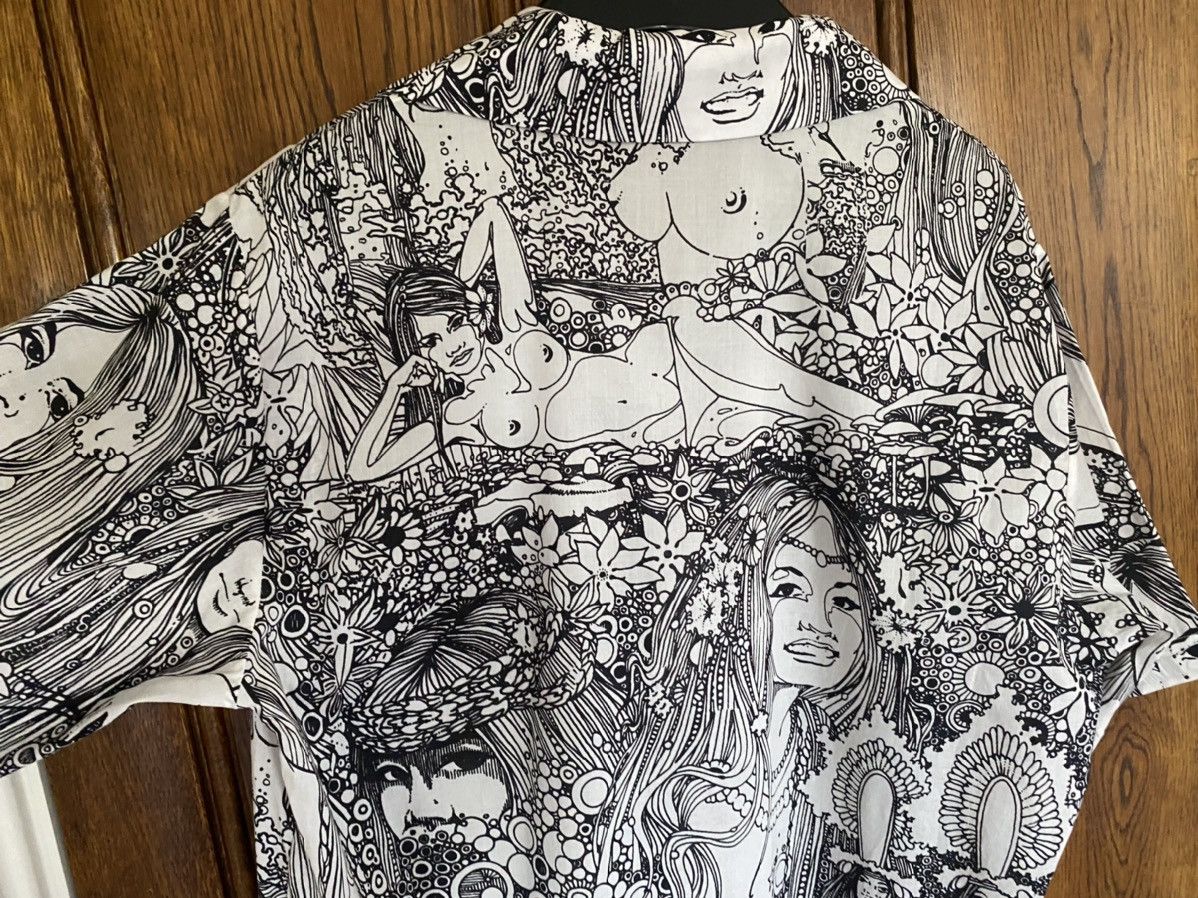 Amiri $990 🤑 Amiri nude line girl short sleeve white shirt BNWT Size US S / EU 44-46 / 1 - 21 Thumbnail