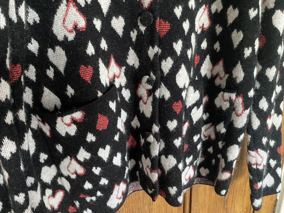 Saint Laurent Paris SS16 😍 Saint Laurent surf sound hearts cardigan Hedi Slimane Size US S / EU 44-46 / 1 - 17 Thumbnail