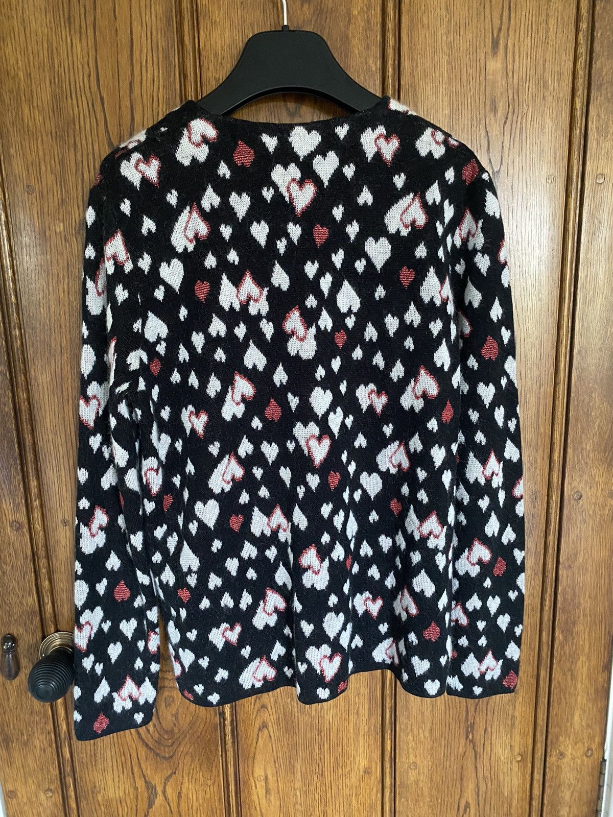 Saint Laurent Paris SS16 😍 Saint Laurent surf sound hearts cardigan Hedi Slimane Size US S / EU 44-46 / 1 - 19 Thumbnail