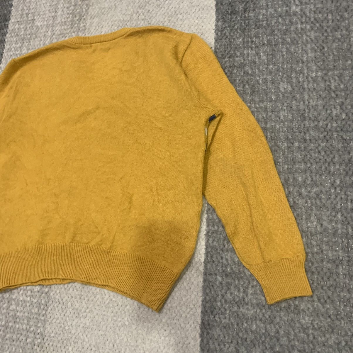 Aran Isles Knitwear × Japanese Brand CASHING Chevron Zigzag Allover Pure Knitwear Jumper Sweater Size M / US 6-8 / IT 42-44 - 13 Thumbnail