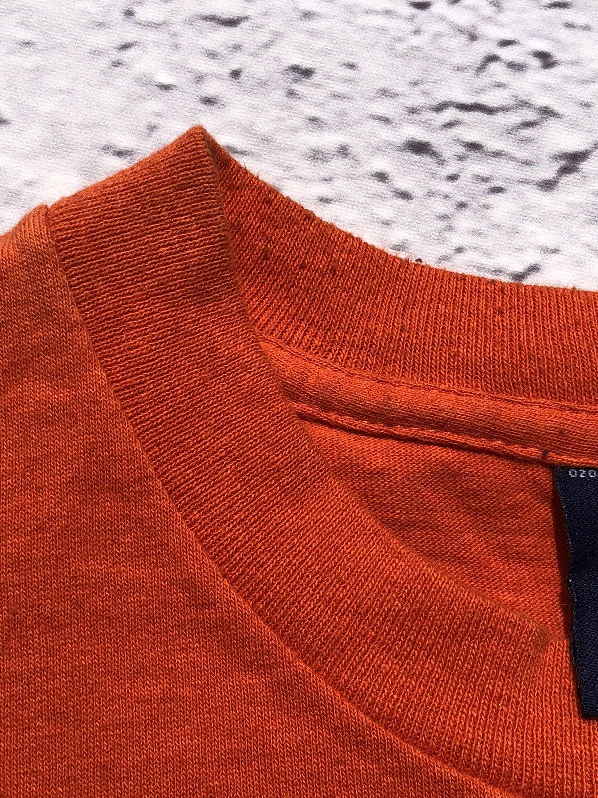 Stussy Vintage 90s Stussy Bones Made USA Orange Tee Size US M / EU 48-50 / 2 - 15 Thumbnail