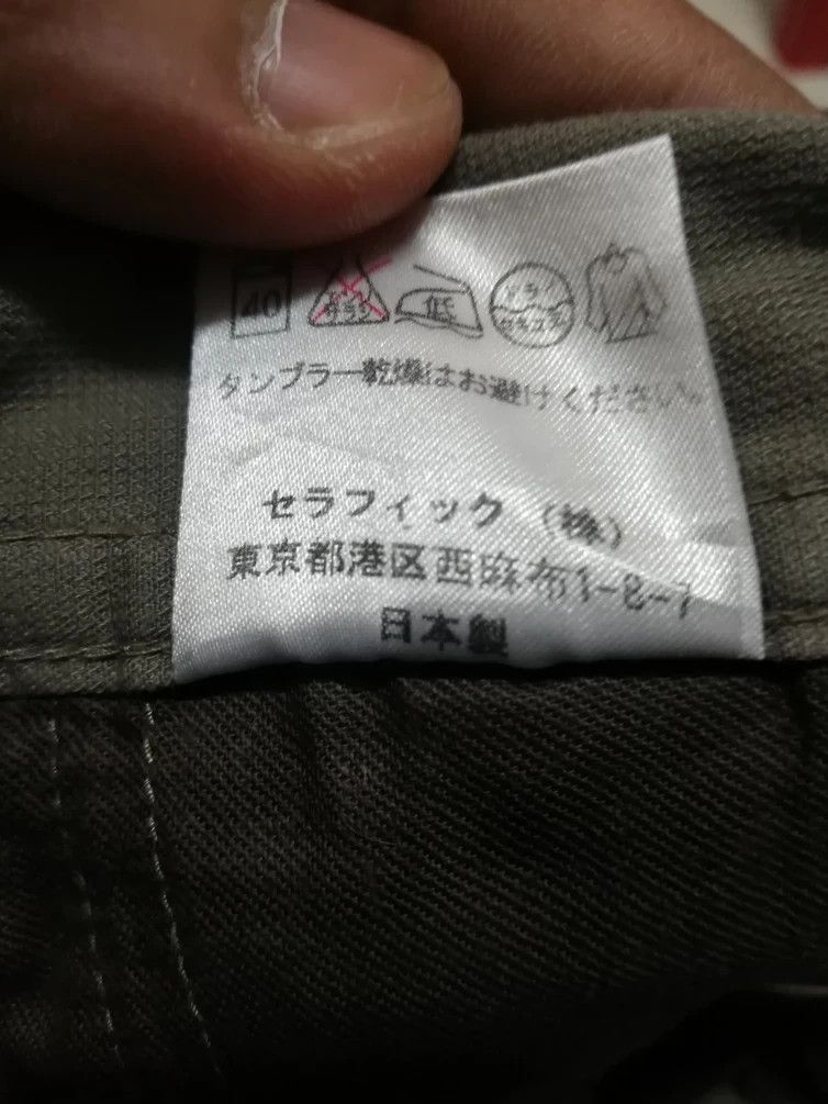 Japanese Brand Japanese Brand TINYDINOSAUR Cropped Cargo Pant 32x26.5 Size US 32 / EU 48 - 10 Thumbnail