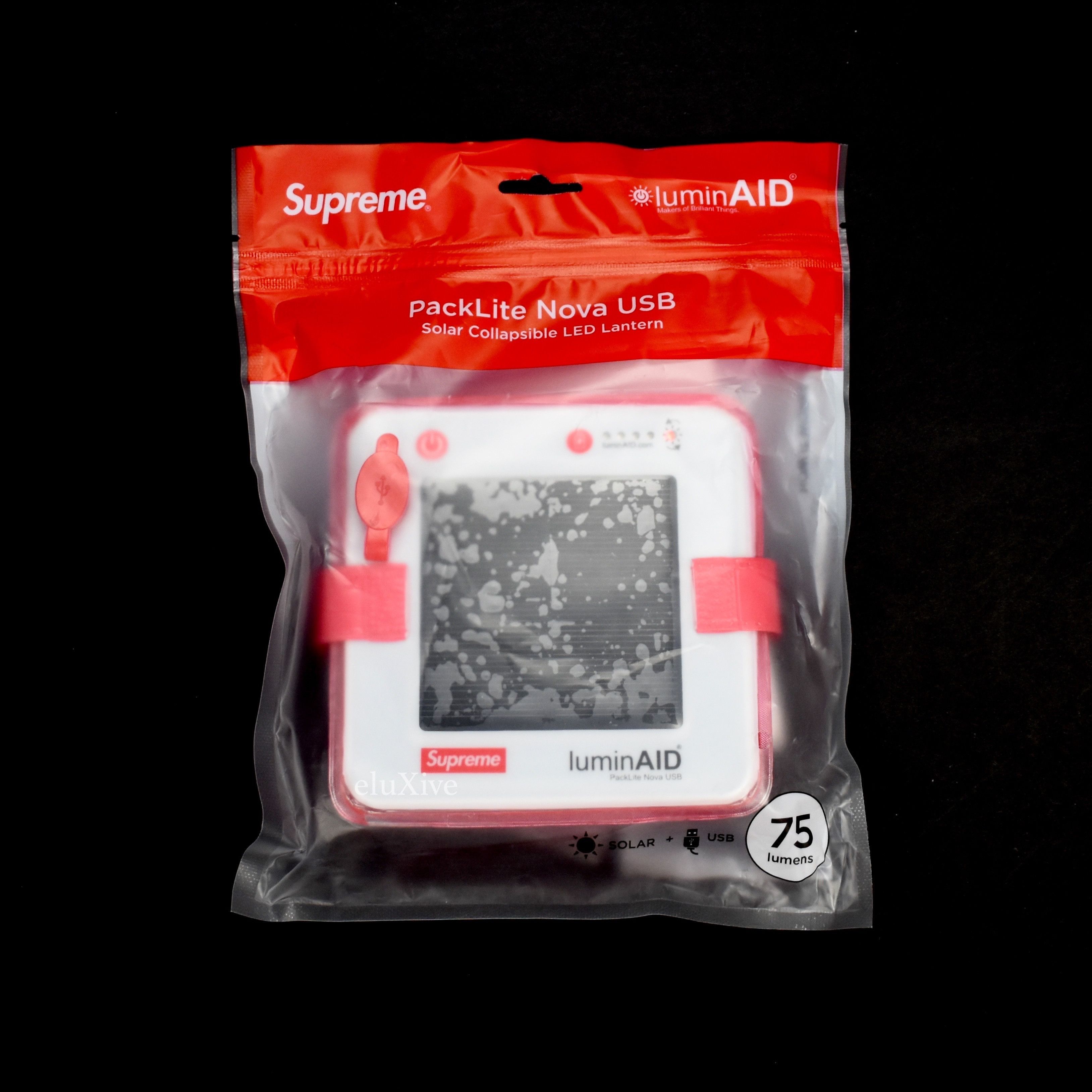 Box Logo Inflatable LuminAID Lamp DS