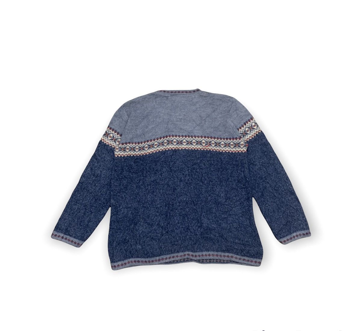 MOTHERHOOD Vintage USA Handknit Baggy Pure Knitwear Sweater
