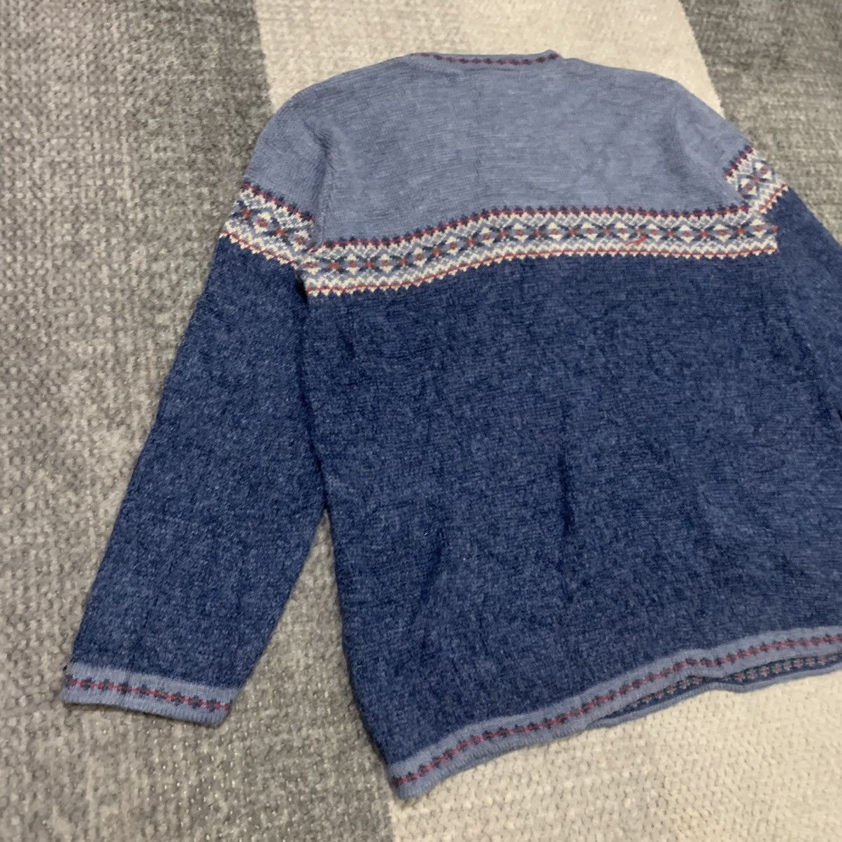 MOTHERHOOD Vintage USA Handknit Baggy Pure Knitwear Sweater
