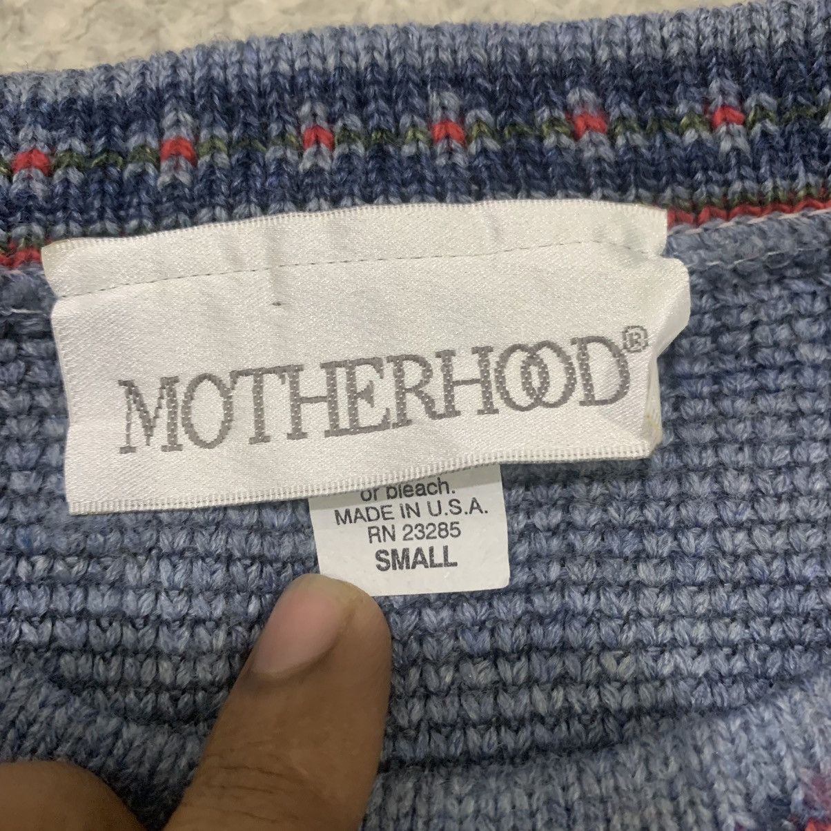 MOTHERHOOD Vintage USA Handknit Baggy Pure Knitwear Sweater