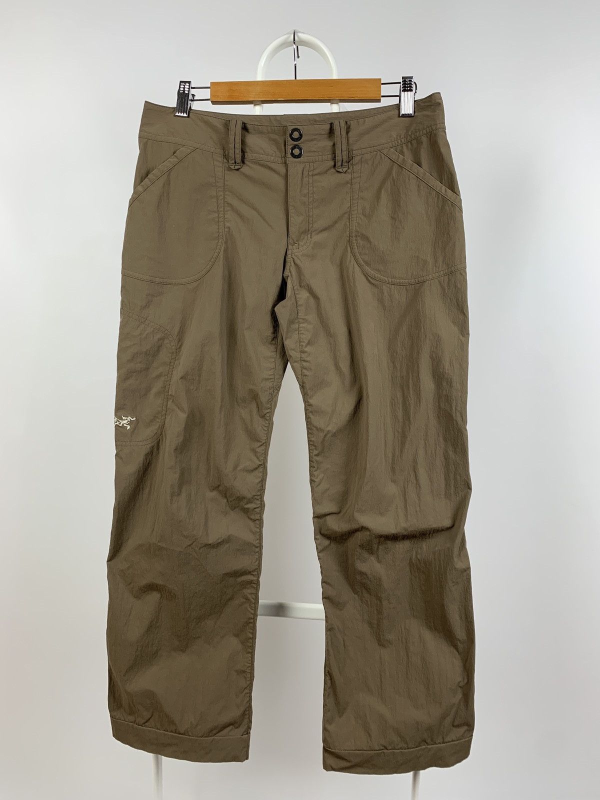 Arc'teryx Vintage Arcteryx Nylon Brown Cargo Pants Travis Style Size US 29 - 6 Thumbnail
