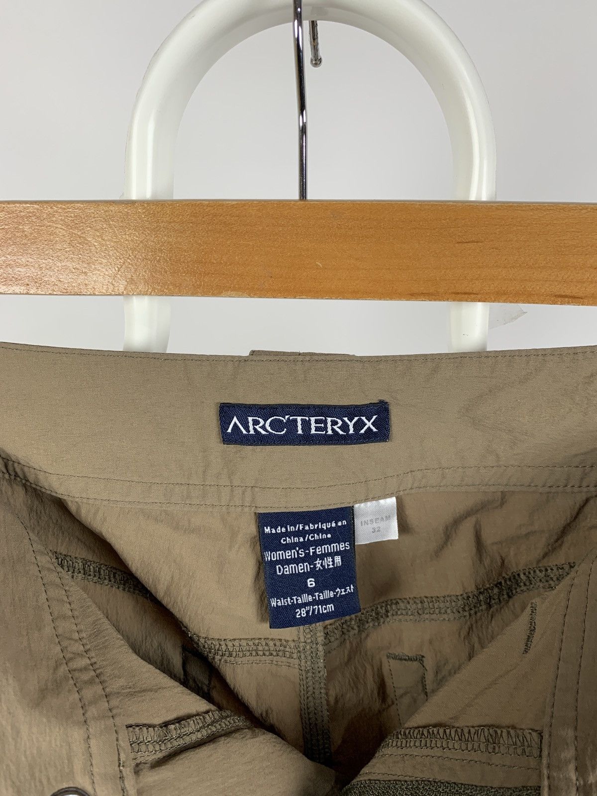 Arc'teryx Vintage Arcteryx Nylon Brown Cargo Pants Travis Style Size US 29 - 17 Thumbnail