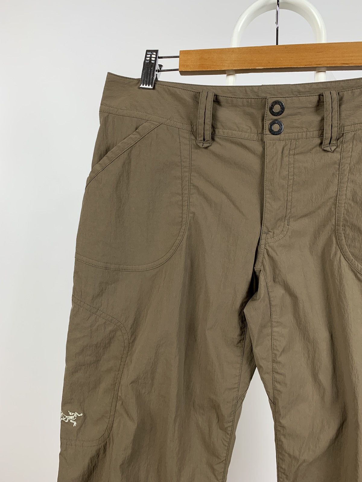 Arc'teryx Vintage Arcteryx Nylon Brown Cargo Pants Travis Style Size US 29 - 10 Thumbnail