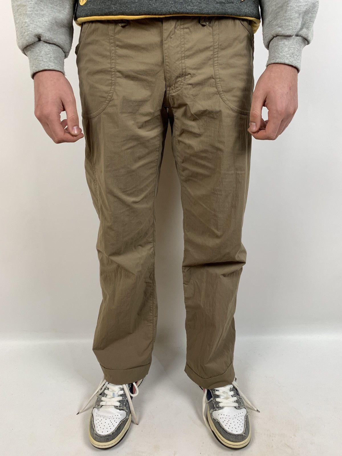 Arc'teryx Vintage Arcteryx Nylon Brown Cargo Pants Travis Style Size US 29 - 4 Thumbnail