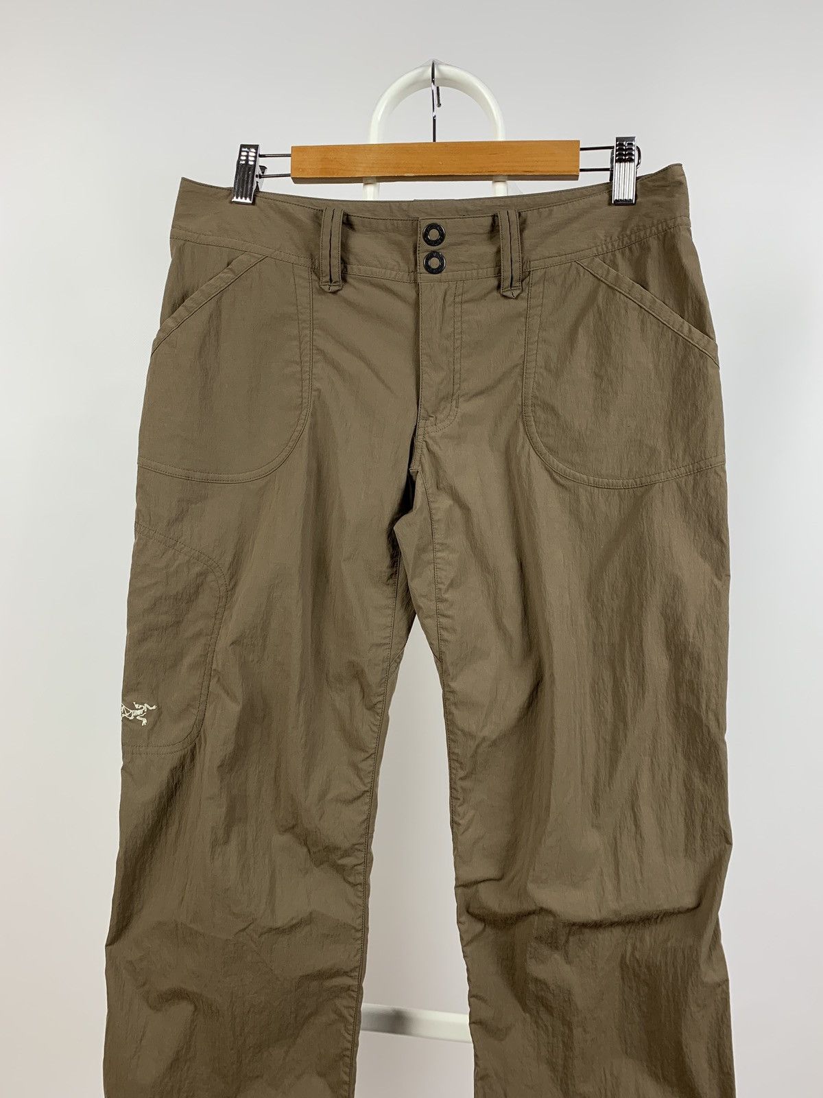 Arc'teryx Vintage Arcteryx Nylon Brown Cargo Pants Travis Style Size US 29 - 8 Thumbnail