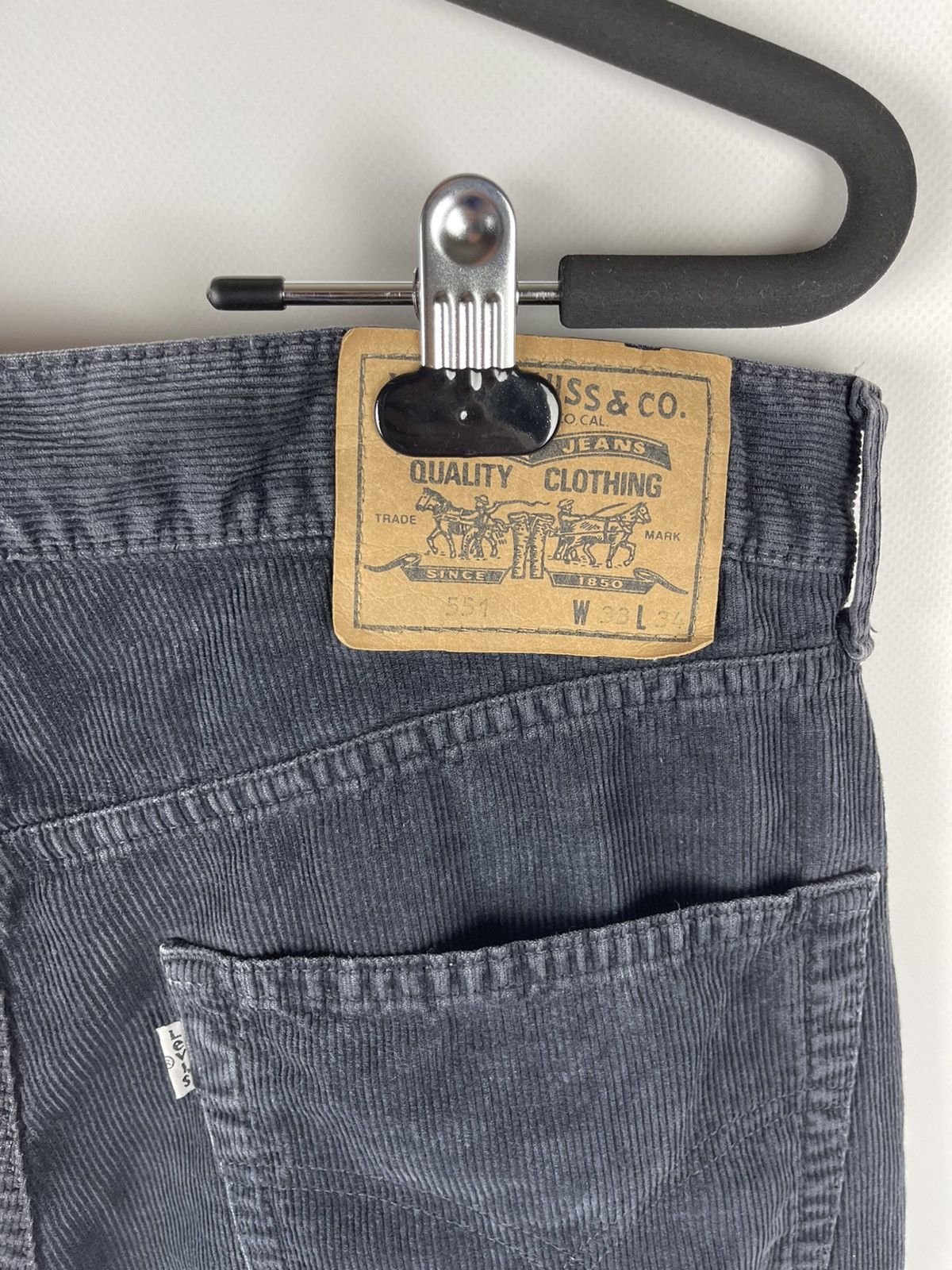 Levi's Levi’s 551 vintage corduroy pants made in Italy Size US 30 / EU 46 - 14 Thumbnail