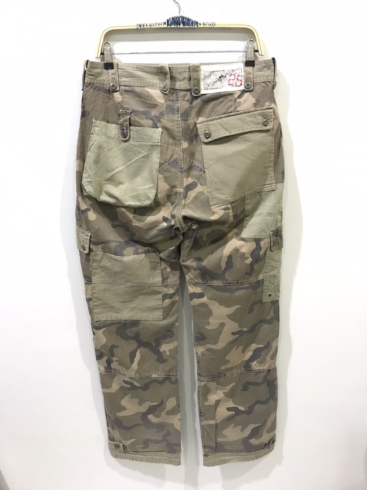 Avirex AVIREX Avant Garde Patchwork Multi Camo Cargo Tactical Pant Size US 34 / EU 50 - 10 Thumbnail
