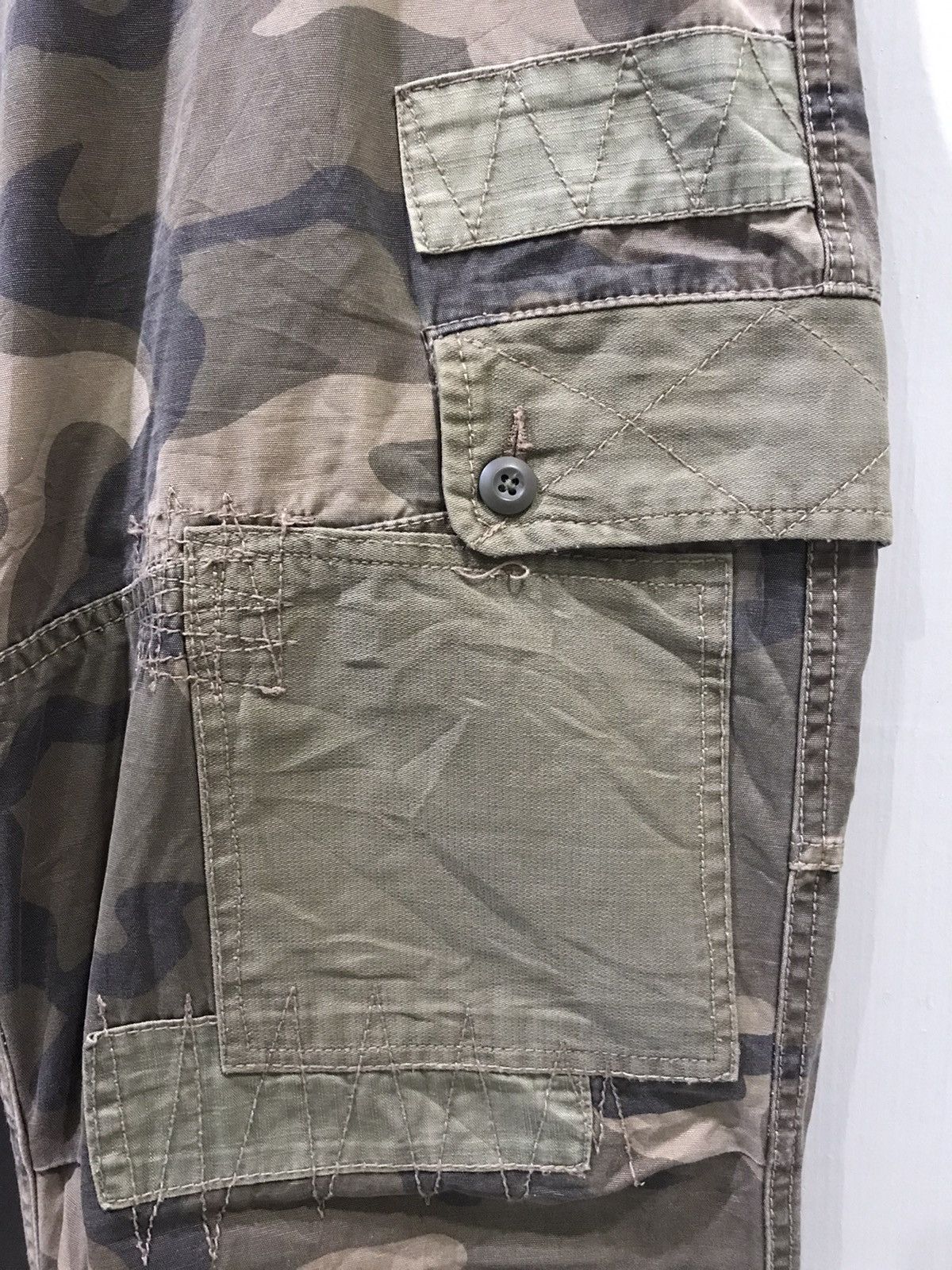 Avirex AVIREX Avant Garde Patchwork Multi Camo Cargo Tactical Pant Size US 34 / EU 50 - 20 Thumbnail
