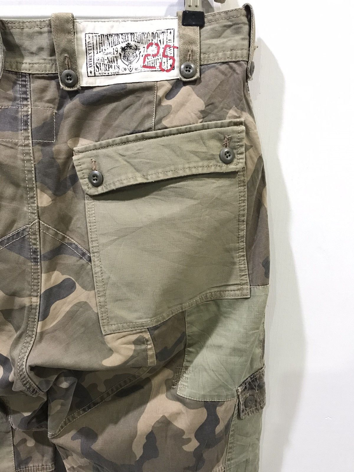 Avirex AVIREX Avant Garde Patchwork Multi Camo Cargo Tactical Pant Size US 34 / EU 50 - 11 Thumbnail