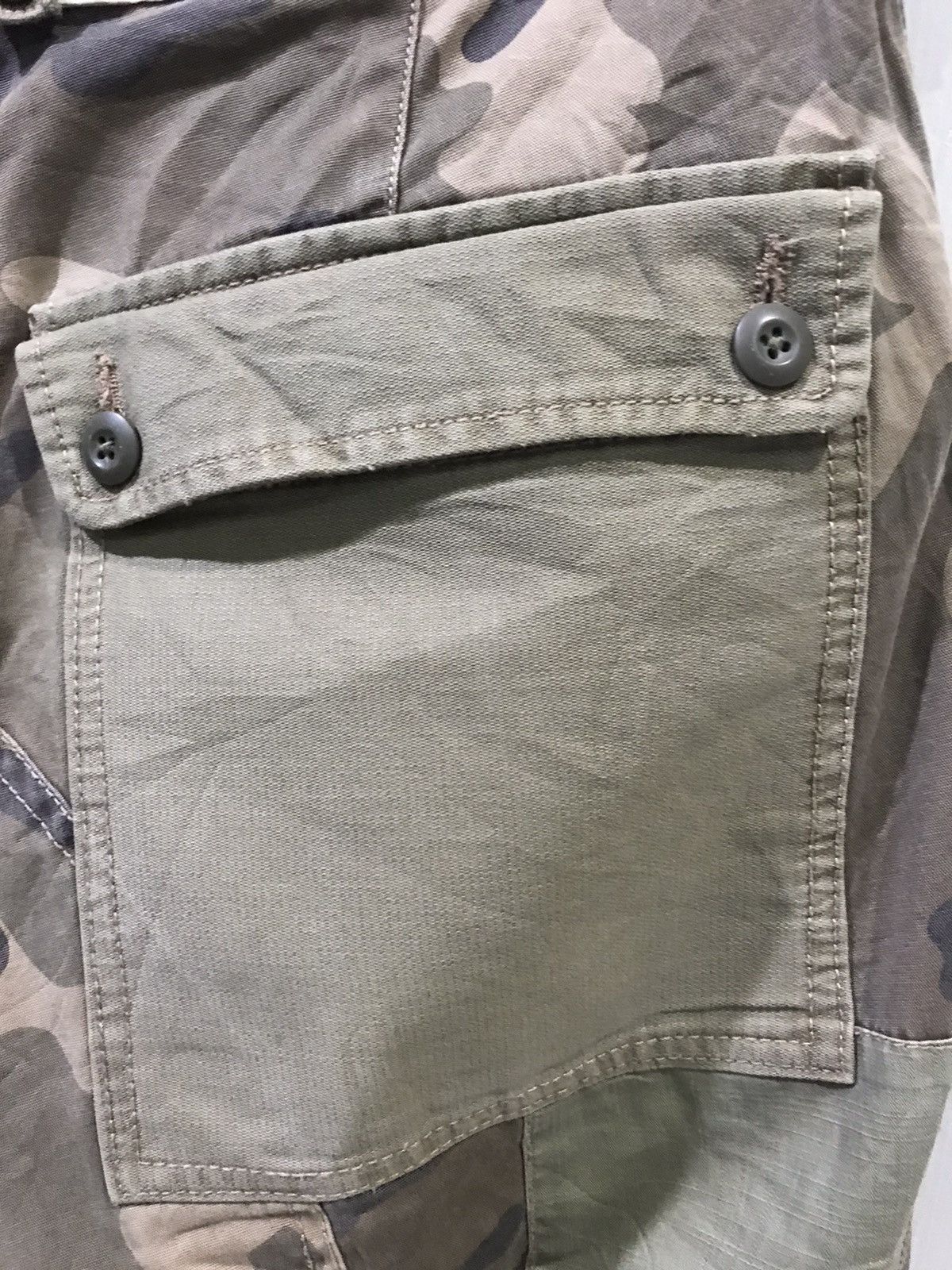 Avirex AVIREX Avant Garde Patchwork Multi Camo Cargo Tactical Pant Size US 34 / EU 50 - 18 Thumbnail
