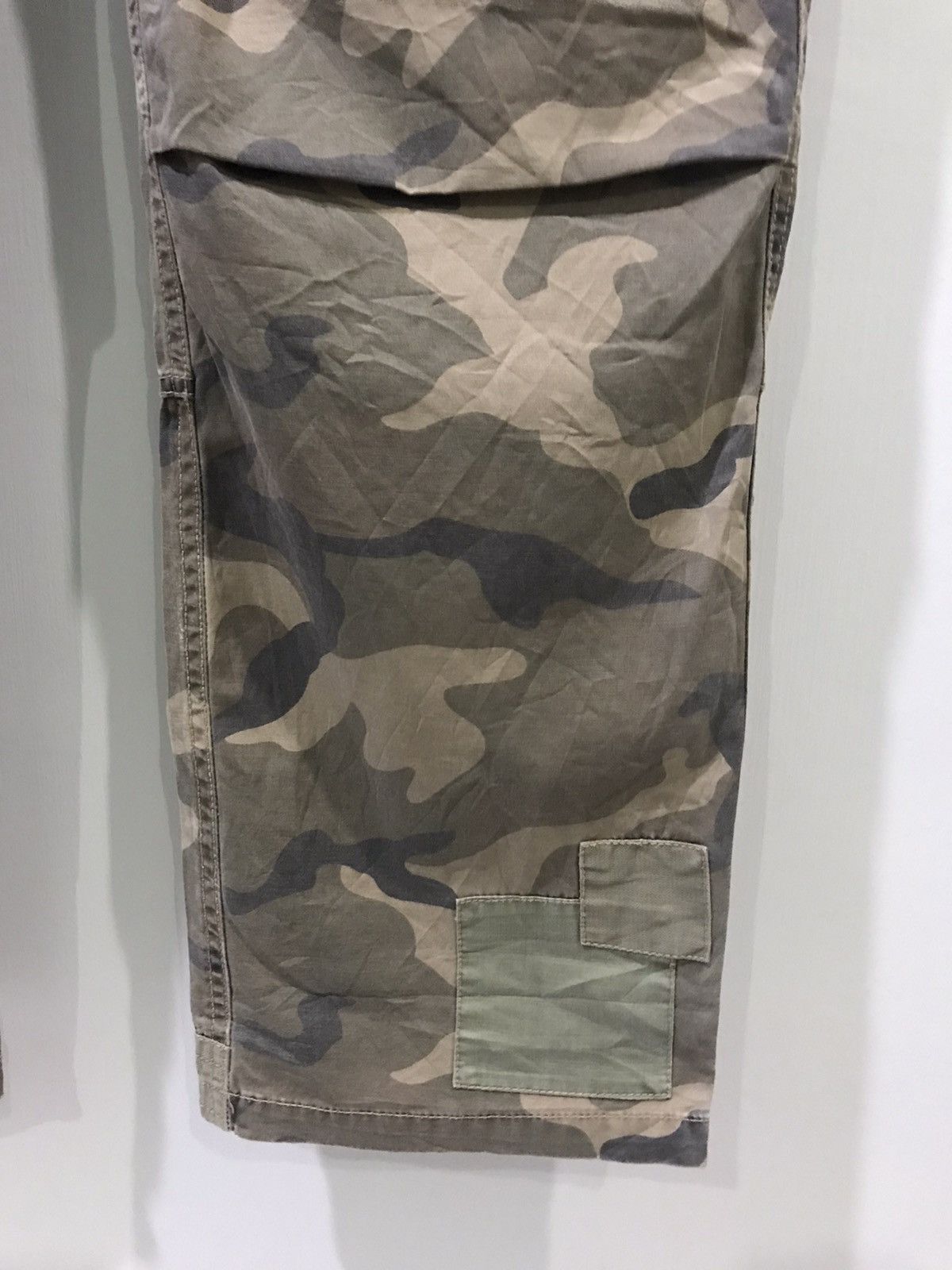 Avirex AVIREX Avant Garde Patchwork Multi Camo Cargo Tactical Pant Size US 34 / EU 50 - 8 Thumbnail