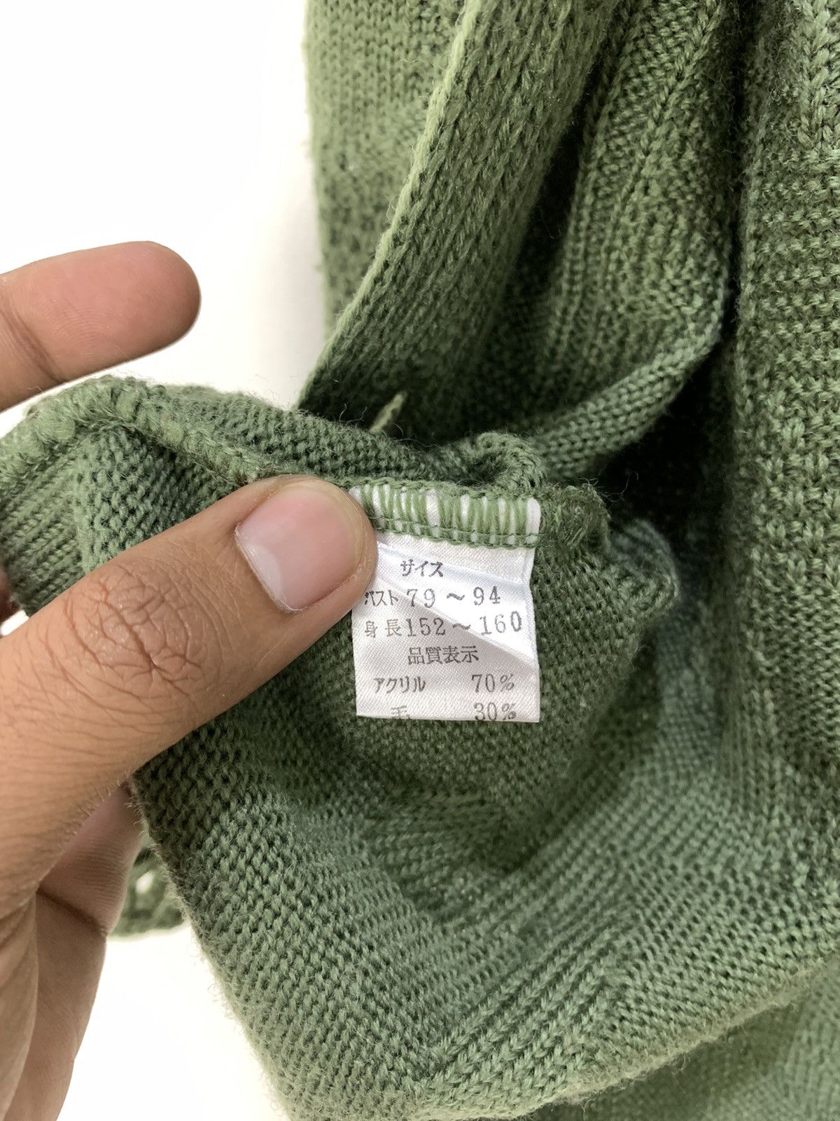 Japanese Brand MY MRS Allover Art Cable Knitwear Patterned Cardigan Vest Size US M / EU 48-50 / 2 - 20 Thumbnail