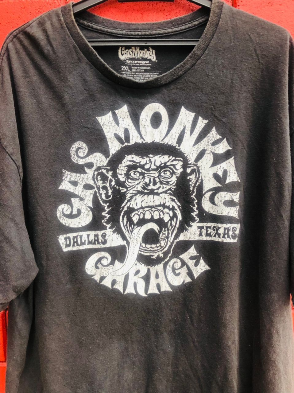 Japanese Brand × Vintage Vintage Gas Monkey Japanese Designer Fashion Style Shirt Size US XL / EU 56 / 4 - 4 Thumbnail