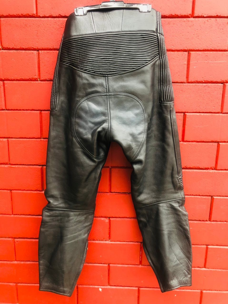 Genuine Leather × Japanese Brand × Vintage Vintage Motorcycle Leather Designer fashionStyle Pant Size US 29 - 2 Thumbnail