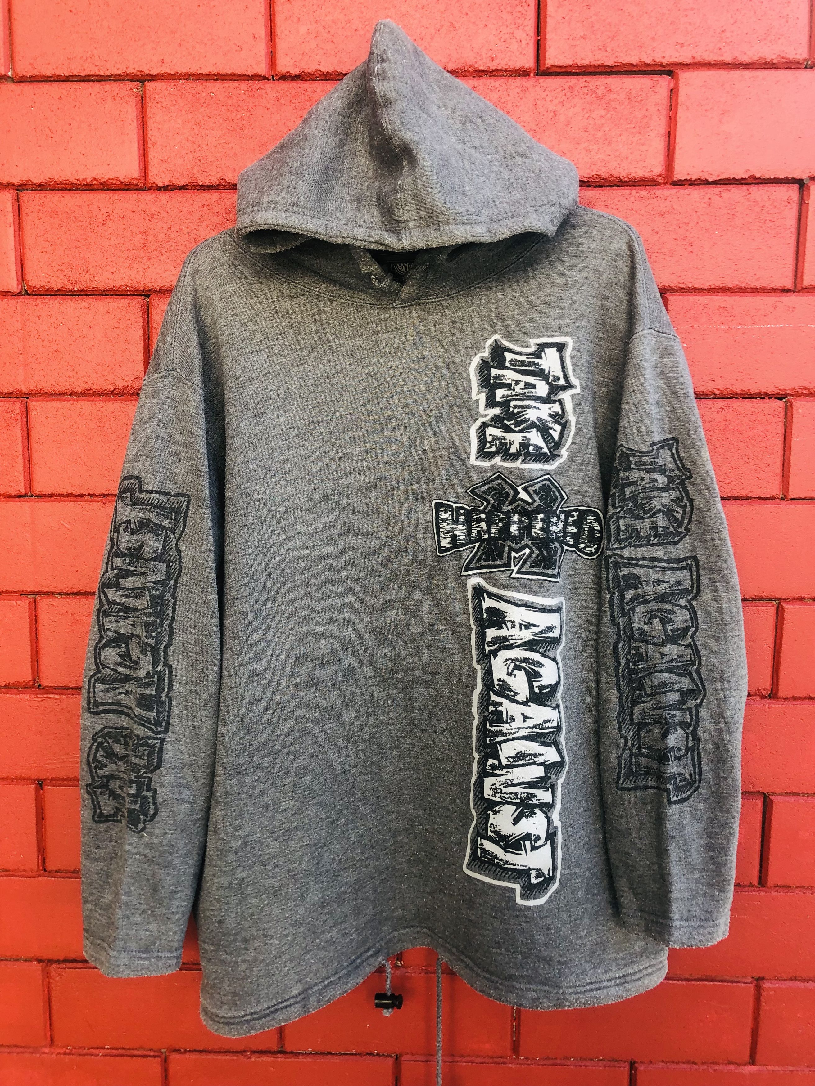 Japanese Brand × Vintage Vintage Take Against Happen Japanese Stretwear Fashion Size US L / EU 52-54 / 3 - 1 Thumbnail
