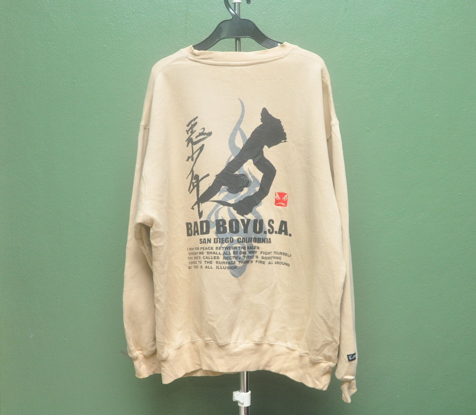 Japanese Brand × Vintage Vintage Bad Boy USA San Diego California Sweatshirt Size US L / EU 52-54 / 3 - 1 Thumbnail