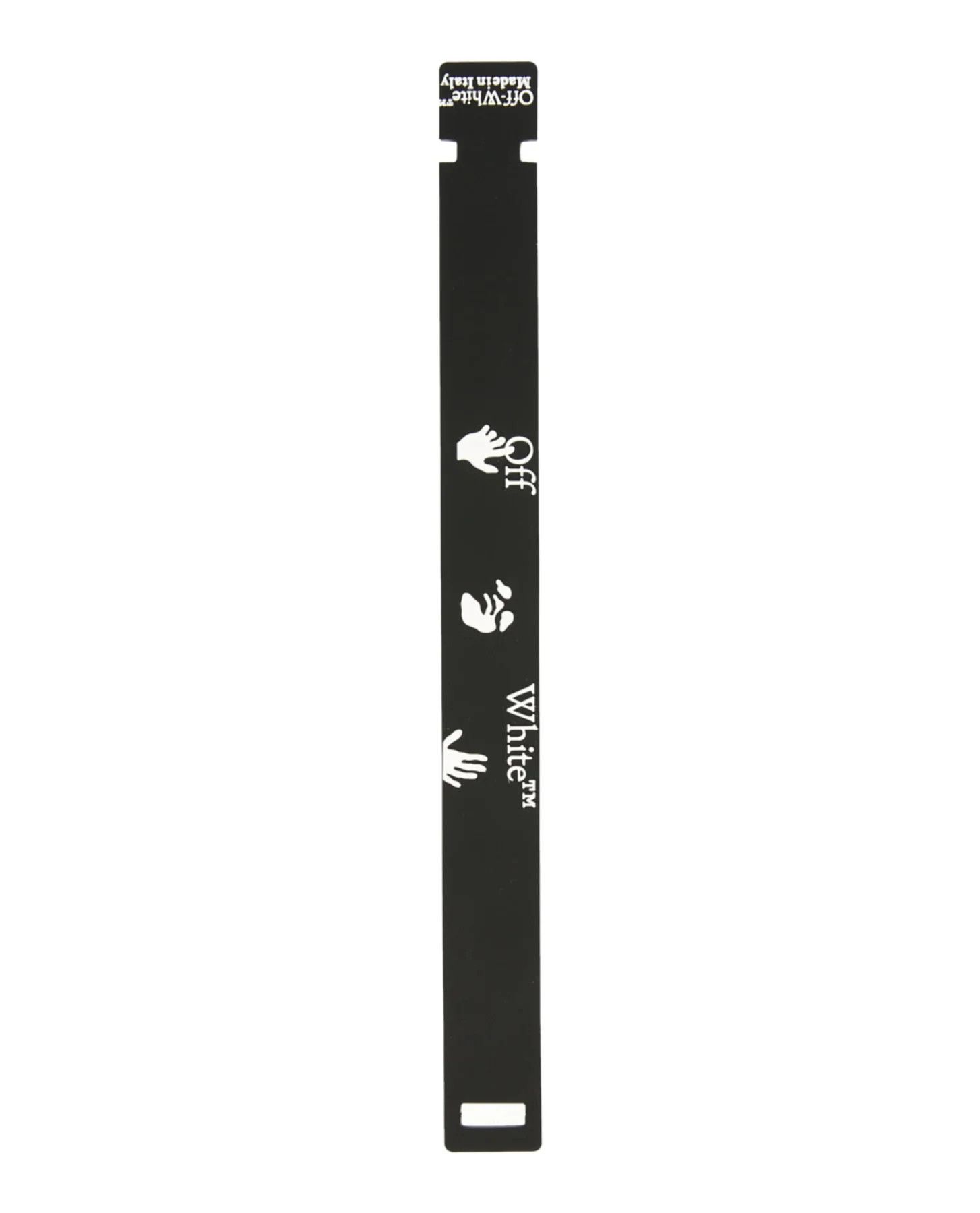 Off-White o1b1f11ly0723 Bracelet in Black White Size ONE SIZE - 1 Thumbnail