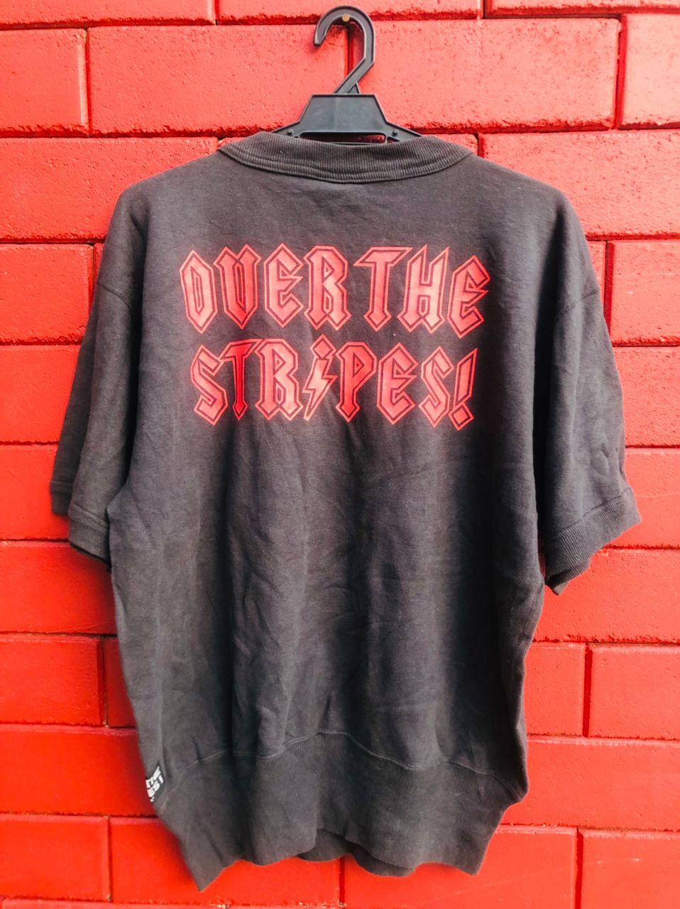 Japanese Brand × Vintage Vintage Over The Stripes Japanese Designer Fashion Style Size US L / EU 52-54 / 3 - 2 Thumbnail