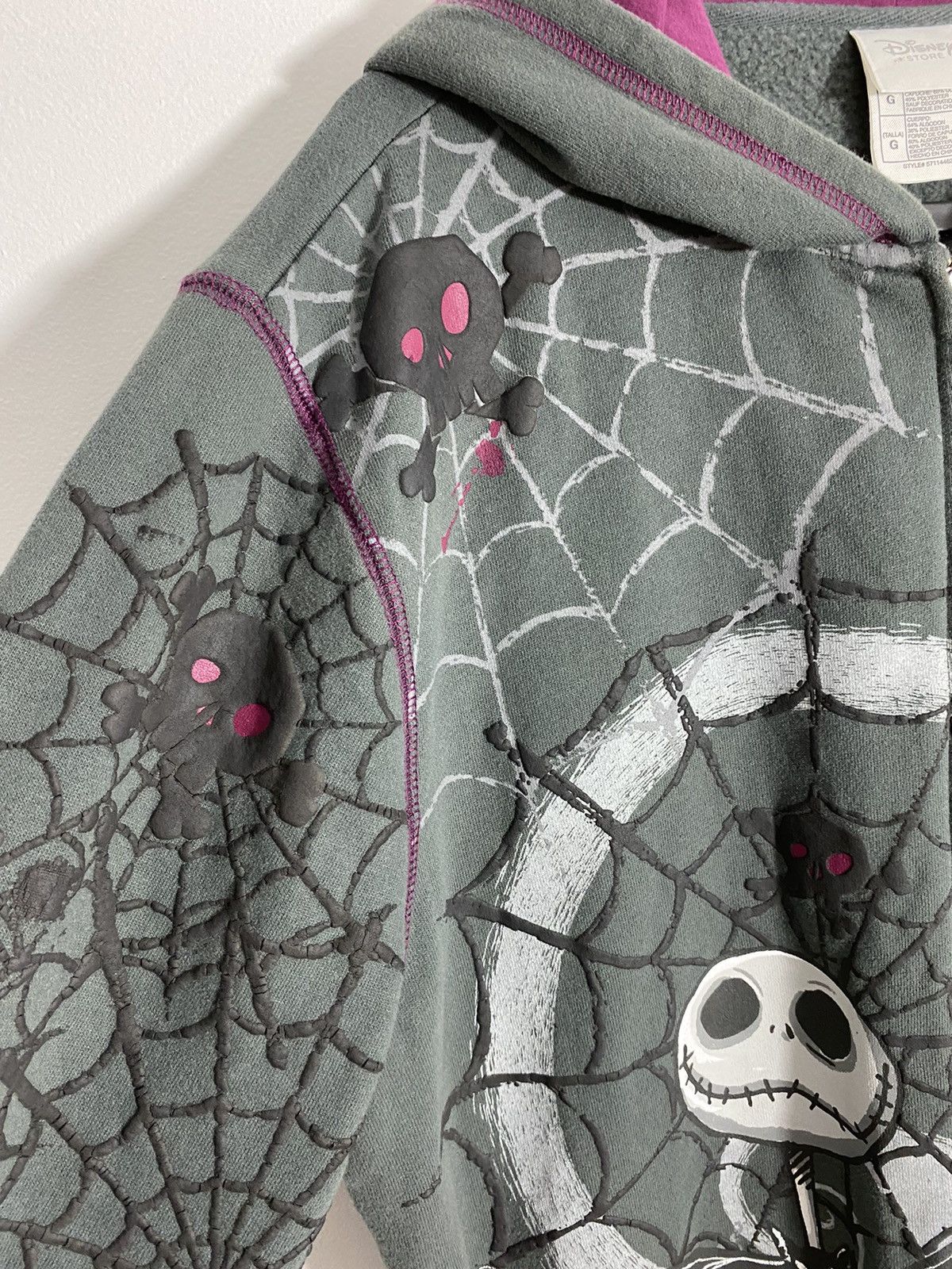 Disney × Vintage Nightmare before christmas 00s Vintage Movie Cartoon Disney Size US L / EU 52-54 / 3 - 6 Thumbnail