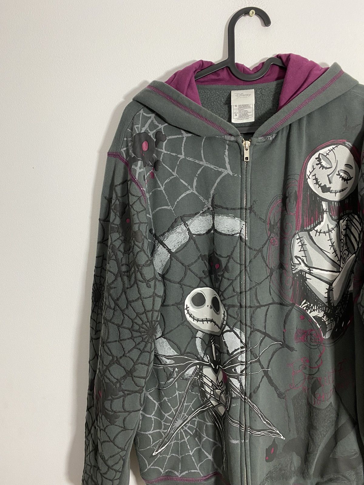 Disney × Vintage Nightmare before christmas 00s Vintage Movie Cartoon Disney Size US L / EU 52-54 / 3 - 3 Thumbnail
