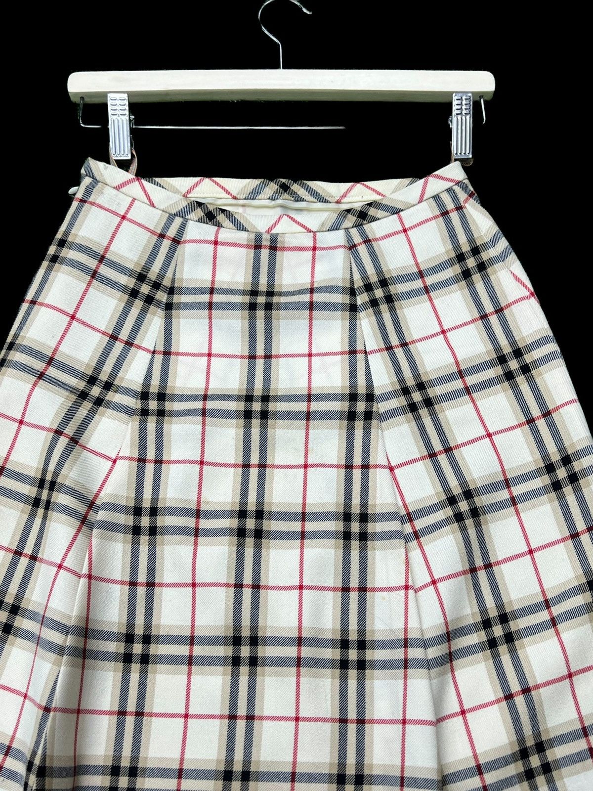 Burberry × Burberry Prorsum VINTAGE MINI SKIRT BURBERRY LONDON BLUE LABEL NOVACHECK Size 24" / US 00 / IT 34 - 3 Thumbnail