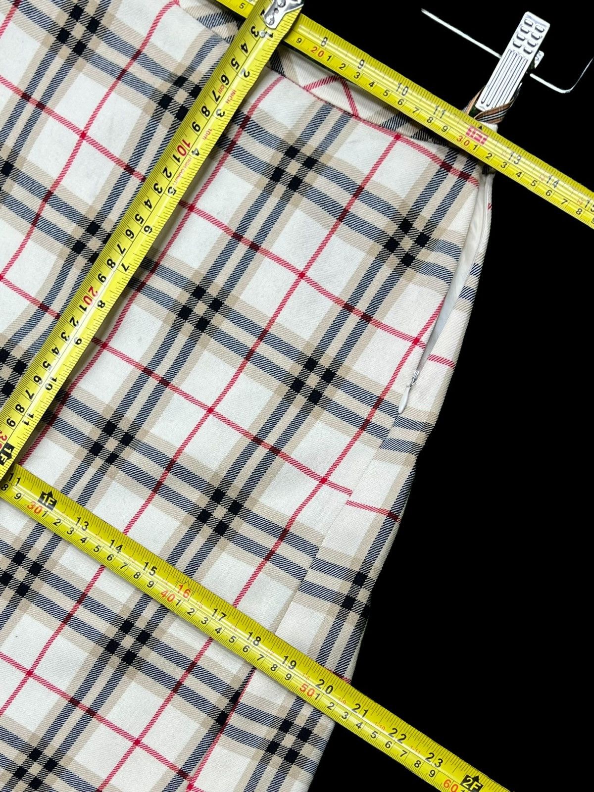 Burberry × Burberry Prorsum VINTAGE MINI SKIRT BURBERRY LONDON BLUE LABEL NOVACHECK Size 24" / US 00 / IT 34 - 11 Thumbnail