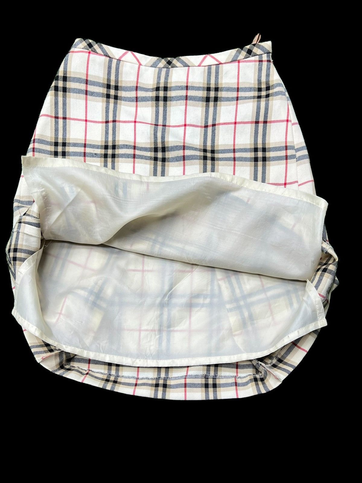Burberry × Burberry Prorsum VINTAGE MINI SKIRT BURBERRY LONDON BLUE LABEL NOVACHECK Size 24" / US 00 / IT 34 - 8 Thumbnail