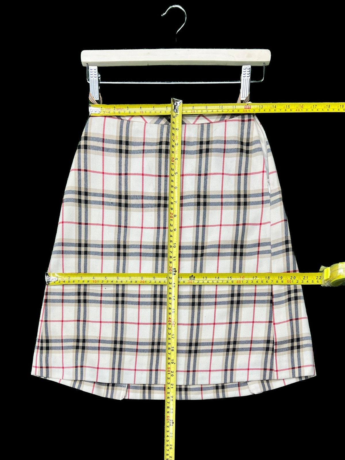 Burberry × Burberry Prorsum VINTAGE MINI SKIRT BURBERRY LONDON BLUE LABEL NOVACHECK Size 24" / US 00 / IT 34 - 10 Thumbnail